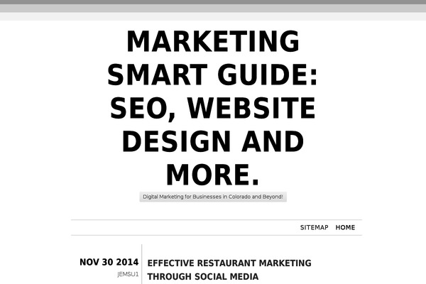 Chunk theme site design template sample