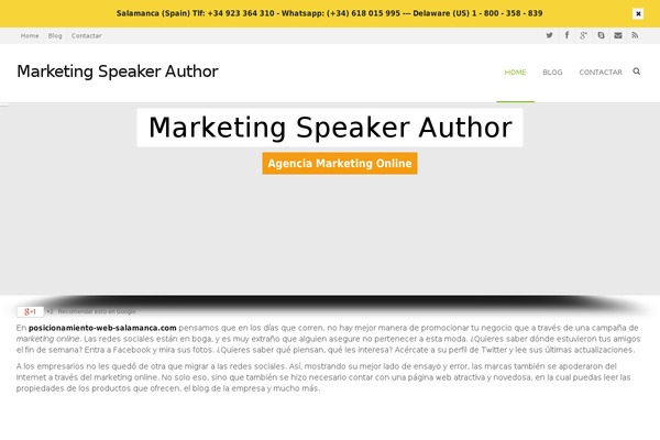 Alterna theme site design template sample