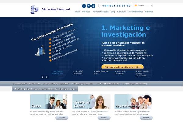 marketingstandard.net site used Mstemplate