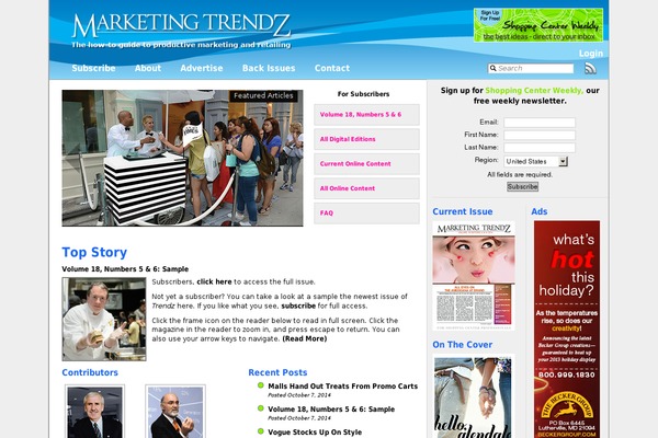 Site using Dynamic Content Gallery plugin
