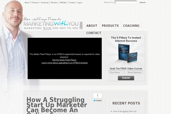 lander theme websites examples