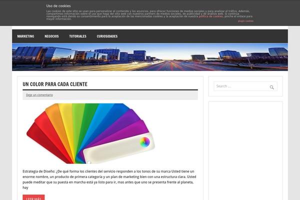 Dynamic News Lite theme site design template sample