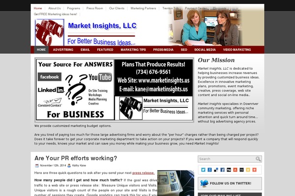Site using Easy Social plugin