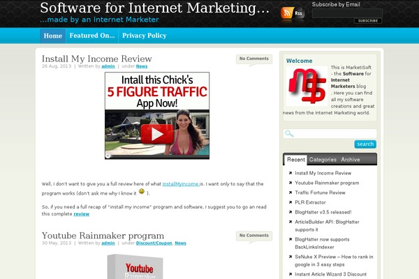 marketisoft.com site used Bt-evolution