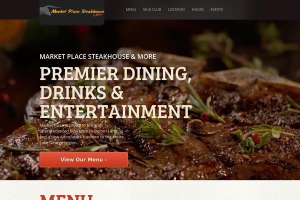 Iron Bull theme site design template sample