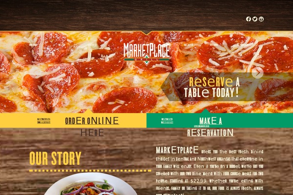 marketplacegrill.com site used Marketplace