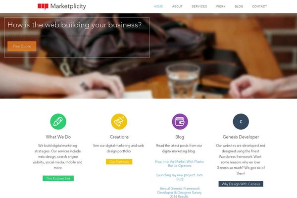 Minimum Pro theme site design template sample