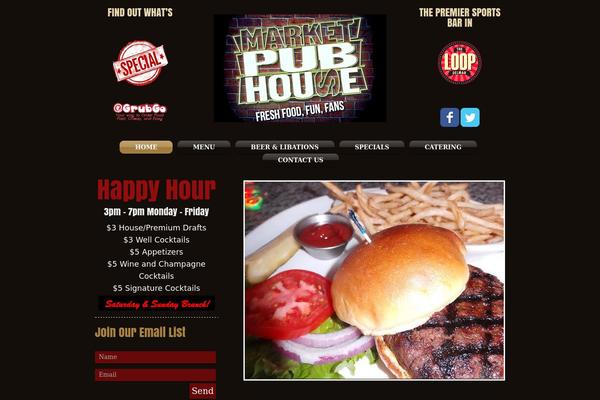Finch theme site design template sample