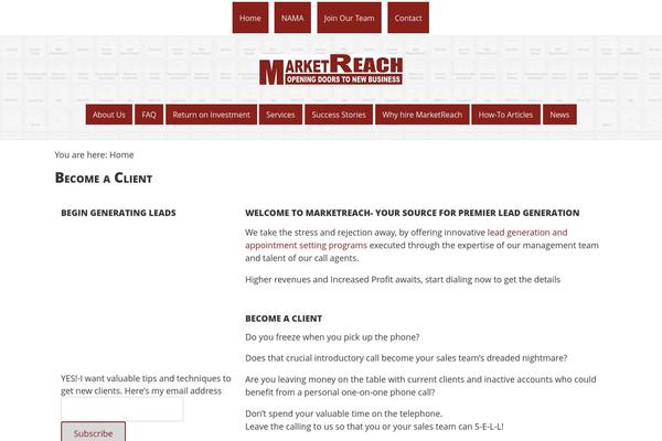 Incubator theme site design template sample