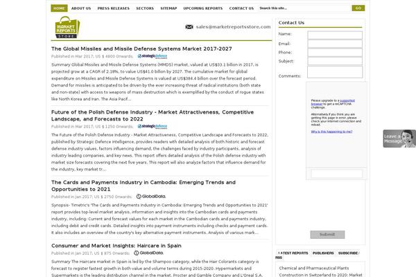 Newswire theme site design template sample