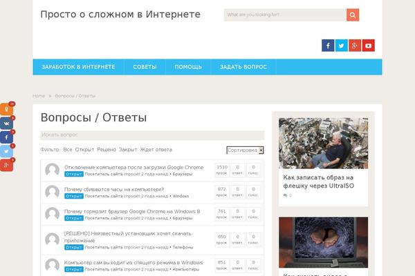 Site using Social Share Buttons by Supsystic plugin