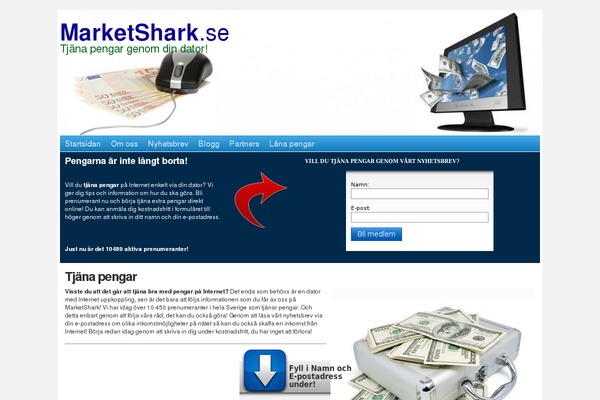 Flexx Blue theme site design template sample