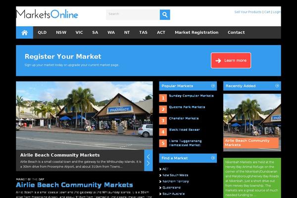 Site using Weather Underground plugin