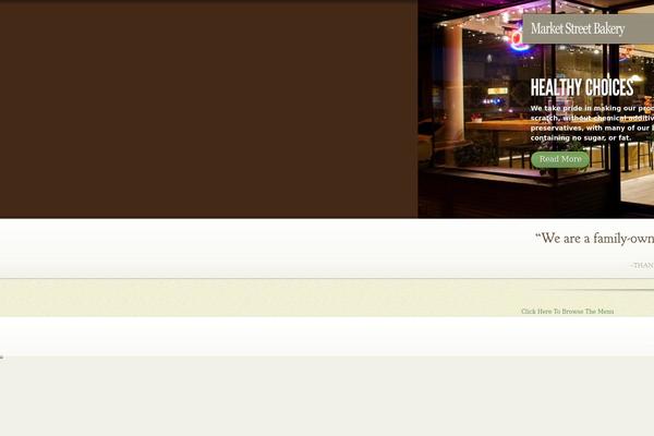 MyCuisine theme site design template sample
