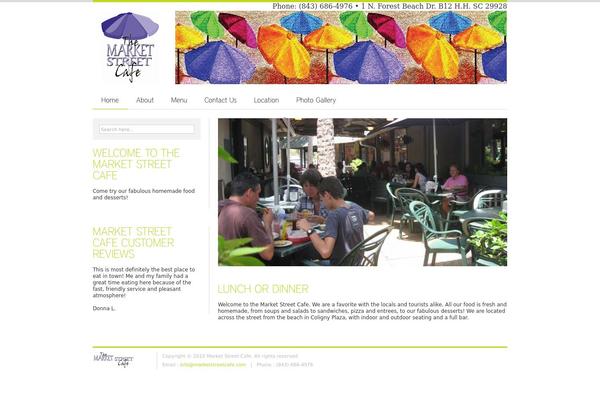 Vilisya theme site design template sample