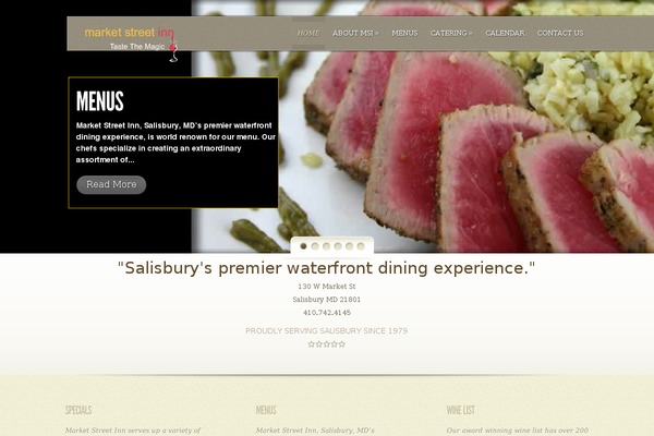 MyCuisine theme site design template sample