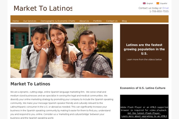 Market theme site design template sample