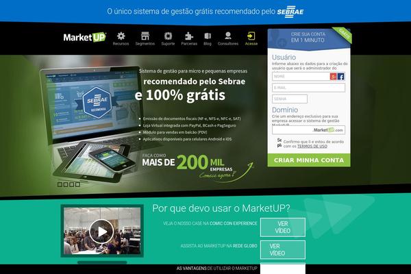 marketup.com.br site used Marketup