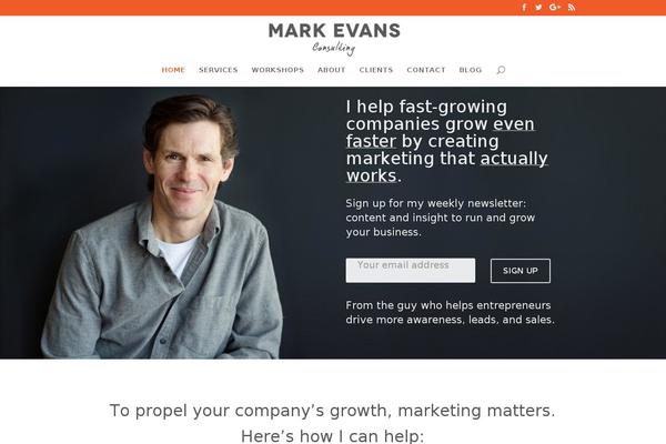 Contentberg theme site design template sample