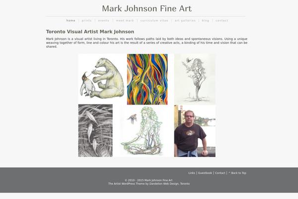 Kuorinka theme site design template sample
