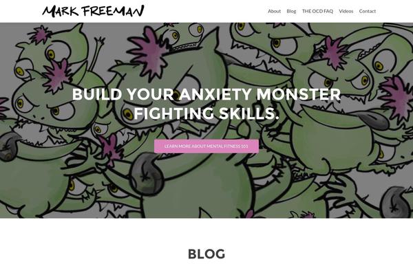 Zerif Pro theme site design template sample