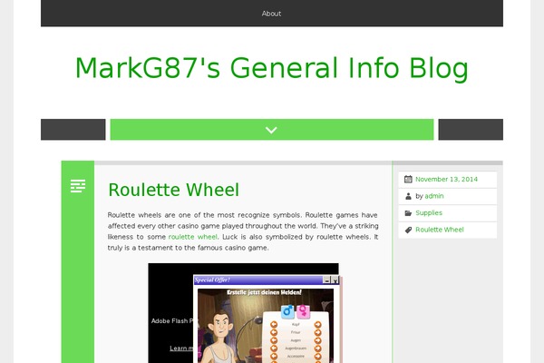 zeeLinear theme site design template sample