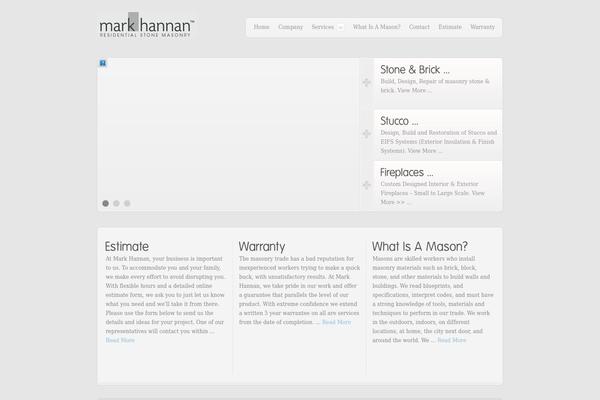 Concise theme site design template sample