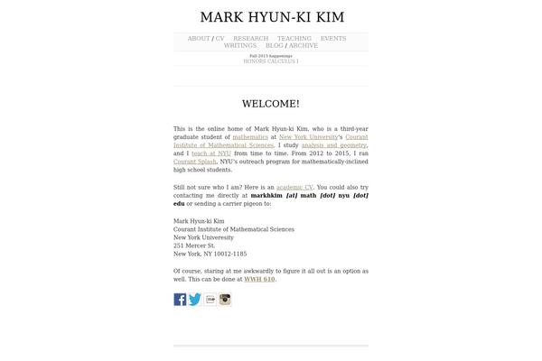 Manifest 1.1 theme site design template sample