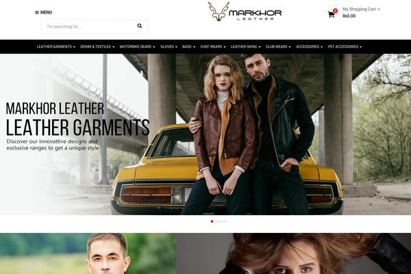 GreenMart theme site design template sample