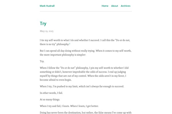 Bones theme site design template sample