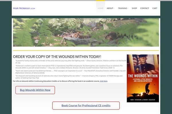 Cleangold theme site design template sample