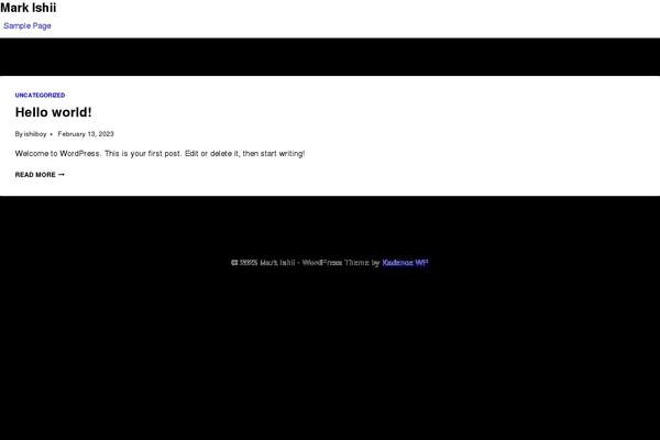 Site using Hivepress plugin