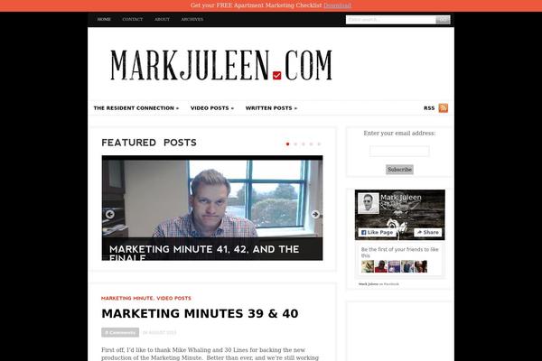 Daily Edition theme site design template sample