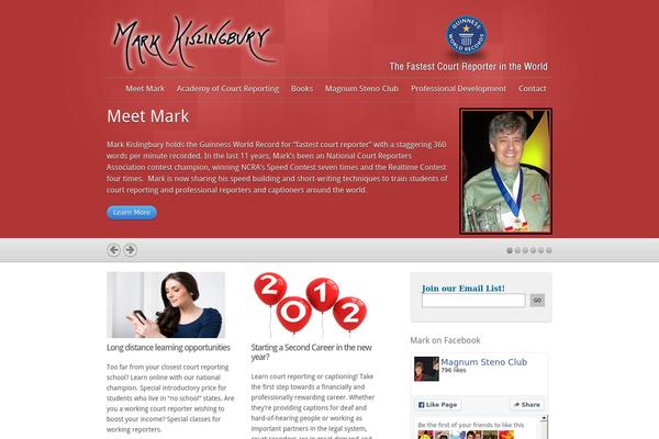 Inspire theme site design template sample