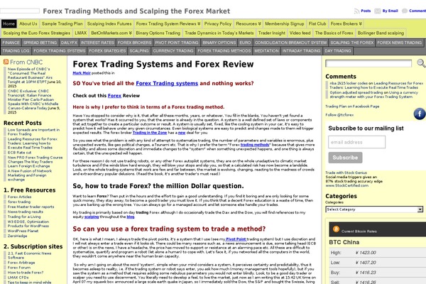 Site using Bitcoin Price Ticker plugin