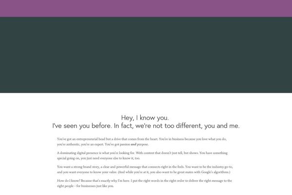 Scope theme site design template sample