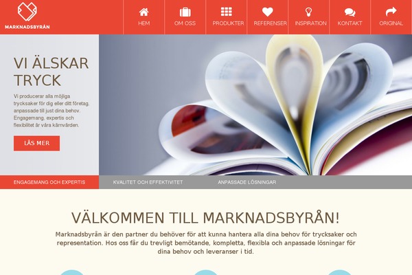 marknadsbyran.se site used Marknadsbyran