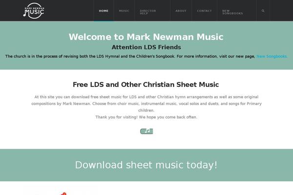 Site using Cornerstone plugin