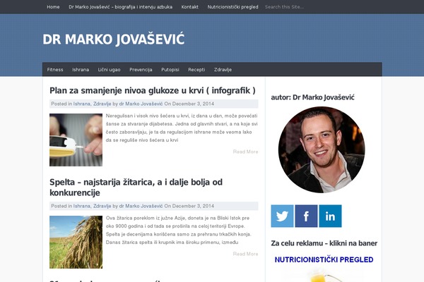 JustBlue theme site design template sample