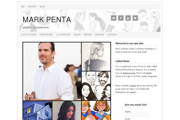 Site using Genesis Responsive Slider plugin