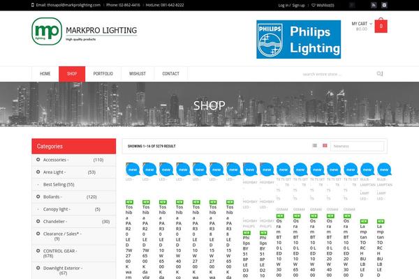 Site using Wd_quickshop plugin