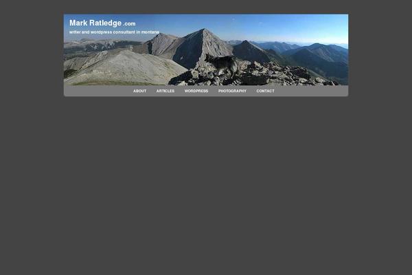 markratledge.com site used Mrcomtheme