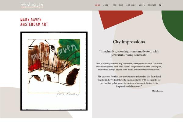 Divi_child theme site design template sample