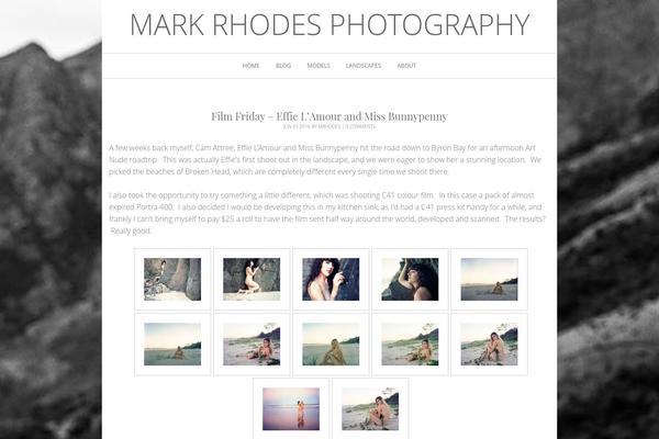 Photocrati theme site design template sample