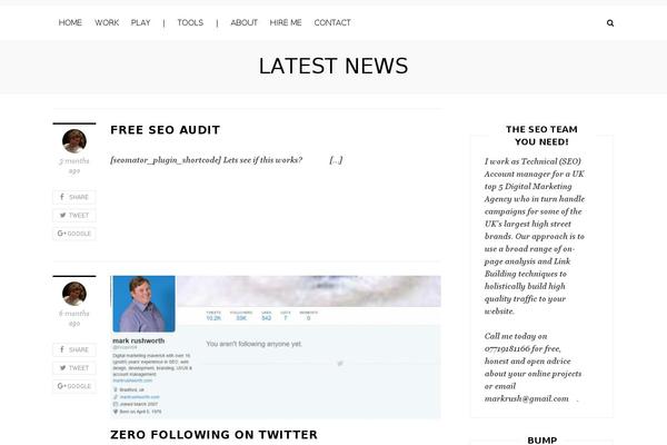 Ionmag theme site design template sample