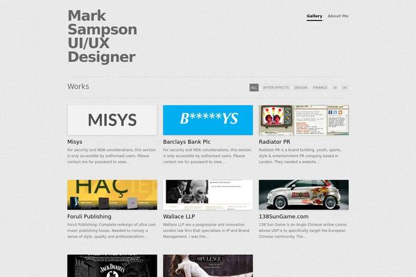 Workality Lite theme site design template sample