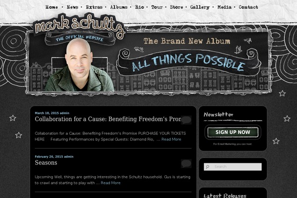 Site using Salient-social plugin