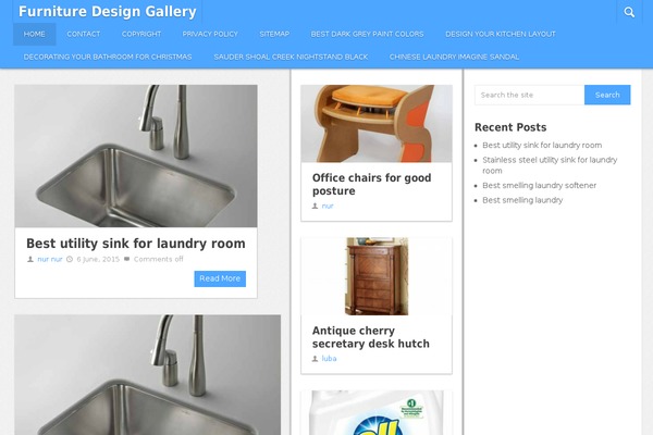 Pinstagram theme site design template sample