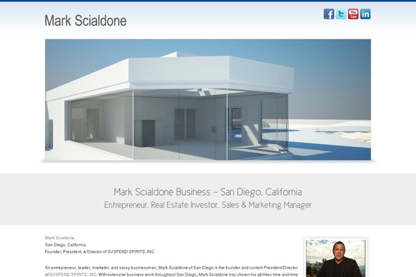 Reflection theme site design template sample