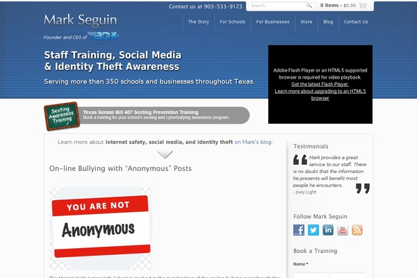 markseguin.com site used Dynamix2